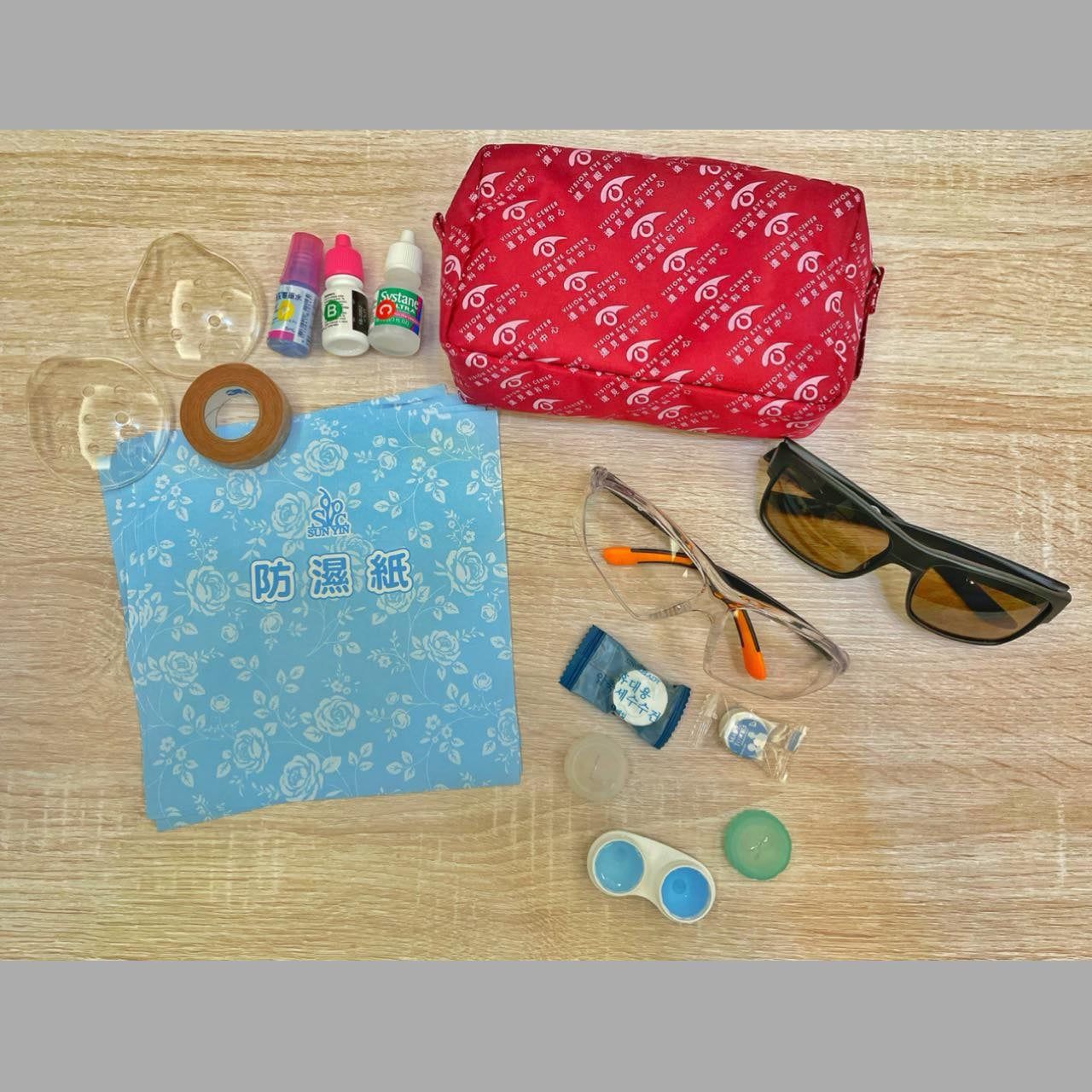 近視雷射術後包,加上衛教人員清楚的解說,讓我更了解術後要如何好好照顧眼睛。