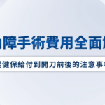 白內障手術費用全面解析